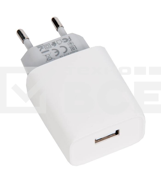 Сетевое зарядное устройство 1 USB/HOCO HC-12899 C72A/Выход: 10.5W/белый