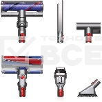 Пылесос-электровеник Dyson Cyclone V10 Absolute (SV12) 525Вт серебристый/медный, фото9