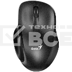 Мышь беспроводная Genius Ergo 8200S черный, 1200 dpi, радиоканал, USB, кнопки - 5, фото2
