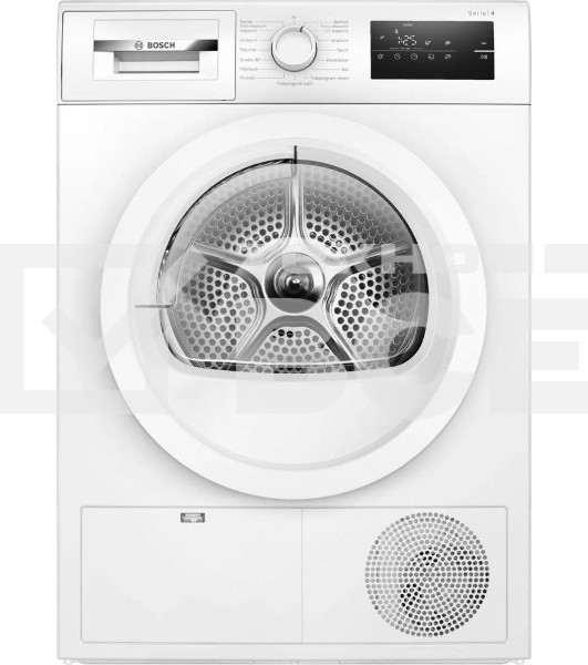 Сушильная машина Bosch WTH85VL5SN белый, 7 кг, сушка - конденсационная, программ - 15, 59.8 x 84.2 x 66.5 см
