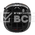 Тепловентилятор керамический Denzel DTFC-700 портативный, черный/желтый, 700 Вт, 10 м2, цифровой термостат, фото26
