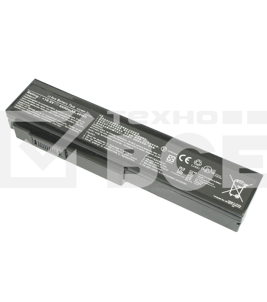 Аккумуляторная батарея для ноутбука Asus X55 M50 G50 N61 M60 N53 M51 G60 G51 4800mah черный