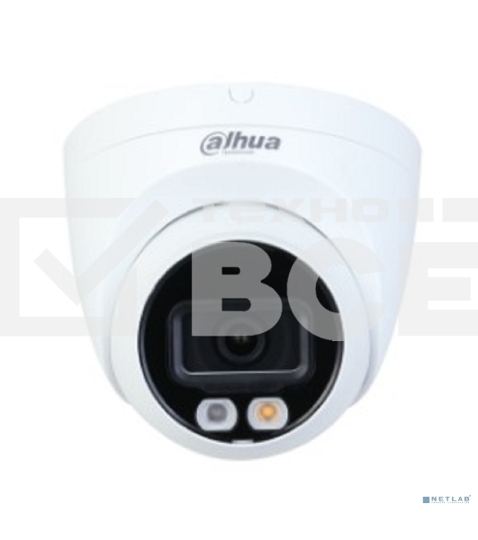 Видеокамера Dahua DH-IPC-HDW2449TP-S-IL-0360B уличная купольная IP-видеокамера 4Мп 1/2.7” CMOS объектив 3.6мм
