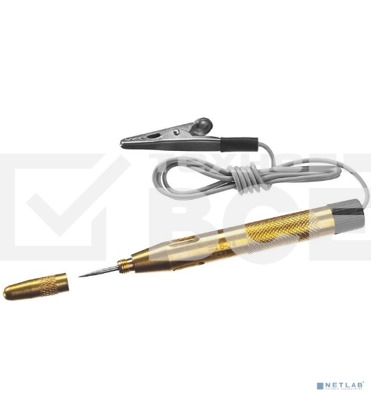 Пробник STAYER 2574_z01master для автопроводки латунный 6-24в 110мм