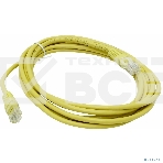 Патч-корд литой Aopen/Qust UTP кат.5е 3м желтый , фото6