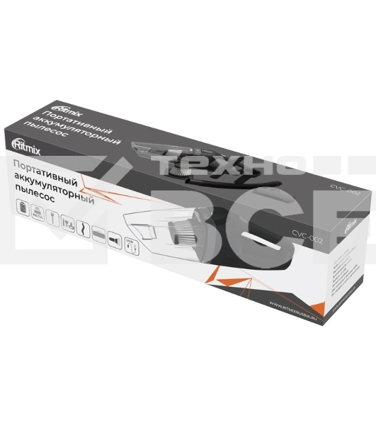 Пылесос Автомобильный Ritmix CVC-002 черный 60Вт