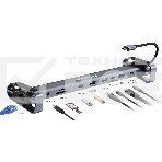 Док-станция Type-C Gembird UHB-D5, 10в1: 3xUSB3.1, Type-C PD87W, Jack 3.5, SD/TF, HDMI, RJ45, Type-C, кабель 14см, алюминий, фото6