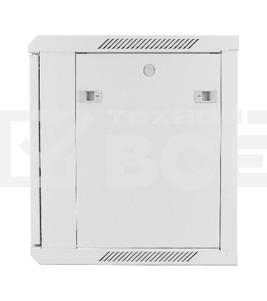 Шкаф телекоммуникационный 19' настенный 9U ExeGate EC-WM-9U.450.G.GREY (19', 9U, 600x450x500 мм (ШхГхВ), передняя дверь закаленное стекло, съемные боковые панели, пыле- и влагозащита IP23, светло-серый RAL 7035)
