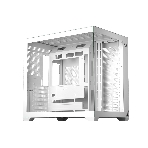 Корпус без блока питания PCCooler C3T700 WH, Midi-Tower, TG, no fans, 1xUSB-A 3.0 + 1xUSB-A 2.0 + 1xUSB-C, ATX, mATX, mITX белый, фото8