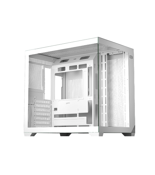 Корпус без блока питания PCCooler C3T700 WH, Midi-Tower, TG, no fans, 1xUSB-A 3.0 + 1xUSB-A 2.0 + 1xUSB-C, ATX, mATX, mITX белый