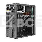 Компьютерный корпус Minitower ExeGate BAA-408U-UNS500 (mATX, БП UNS500 с вент. 12см, 2хUSB+1хUSB 3.0, HD Audio, черный), фото5