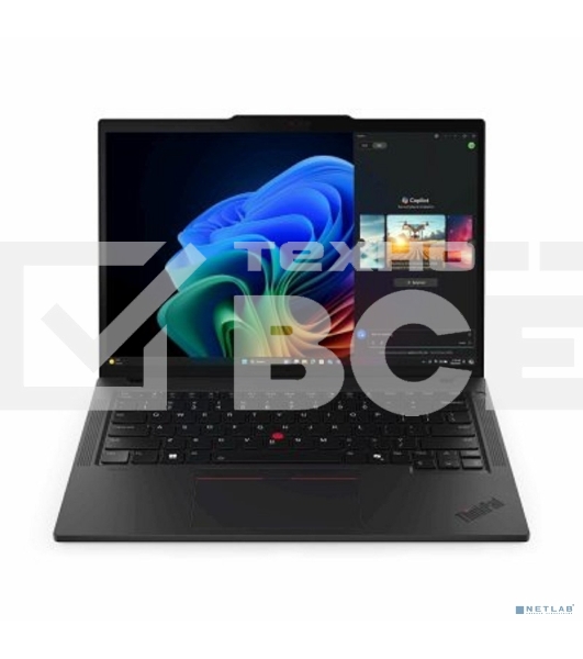 Ноутбук Lenovo ThinkPad T14 G6 21QCA049CD_PRO (КЛАВ.РУС.ГРАВ.) 14' WQXGA+ 2.8K OLED Touch 500nits Ultra 7 255H/16GB/512GB SSD/LTE/5MP/W11Pro