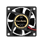 Вентилятор 5В DC ExeGate EX06025S2P-5 (60x60x25 мм, Sleeve bearing (подшипник скольжения), 2pin, 3500RPM, 25dBA), фото4