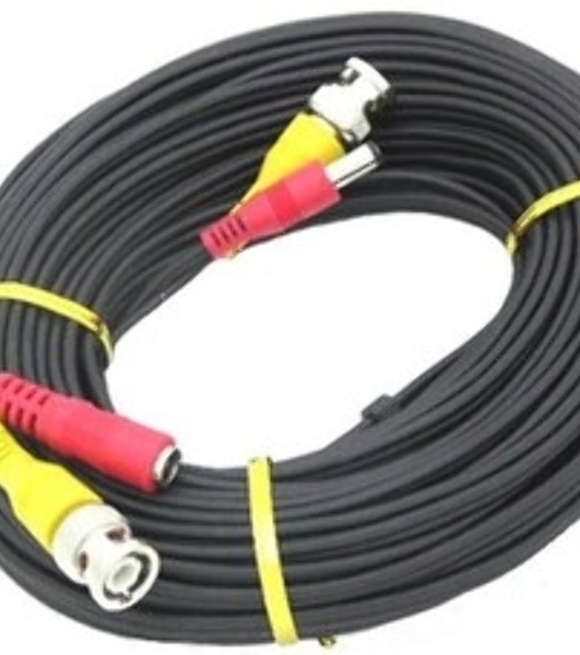 Кабель комбинированный BNC+DC-BNC+DC L=30m 