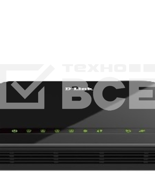 Маршрутизатор D-Link DSL-2640U/RB/U2B Беспроводной маршрутизатор ADSL2+ (Annex B) с поддержкой Ethernet WAN