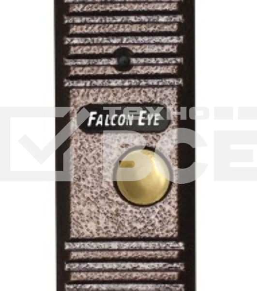 Вызывная панель Falcon Eye FE-305C 4-х проводная; антивандальная накладная видеопанель; с ИК подветкой до 1м, матрица CMOS, 800 ТВл, 12В, рабочий д
