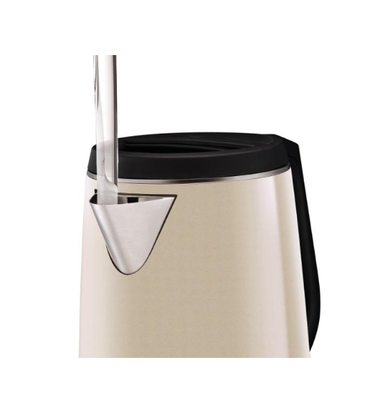 Чайник Tefal KO371I30 1.5л. 2200Вт бежевый/черный (металл)