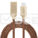 Кабель Crown USB - USB Type-C CMCU-3132C brown, фото 1