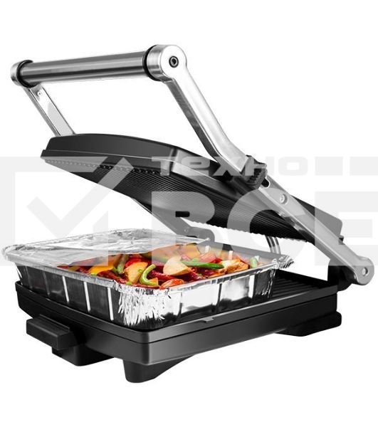 Гриль электрический Redmond SteakMaster RGM-M800 черный/стальной