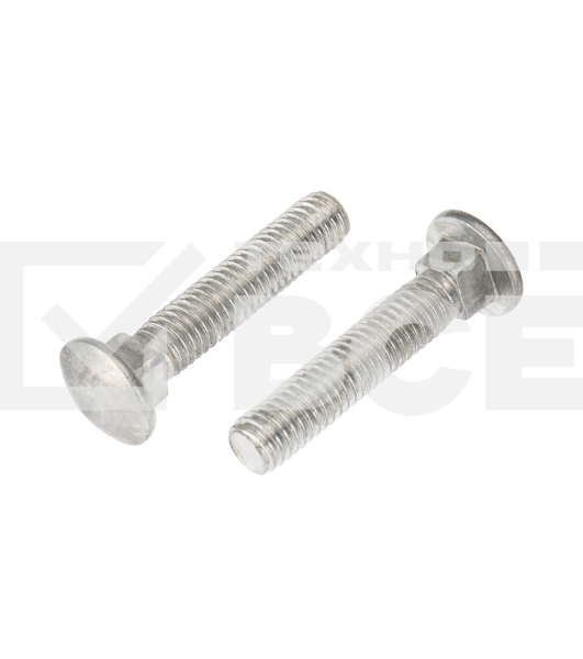 Болт мебельный KRANZ DIN 603, 8х40,  пакет (2шт.)