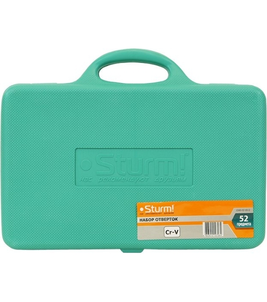 Набор отверток Sturm! 1040-02-SS12, 51 ПРЕДМЕТ, ПЛАСТИКОВЫЙ КЕЙС