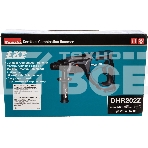 Перфоратор Makita DHR202Z аккумуляторный SDS+ [DHR202Z] {18В,Li-ion,3реж,1.9Дж,0-4000у\м,3.5кг,чем,подсв,б\акк и з\у,совмест с 4Ач Li-ion}, фото7
