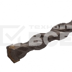 Бур по бетону, двойная спираль, Cobalt W-tip, 14x260 мм, SDS PLUS Denzel, фото4