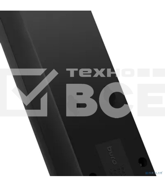 Сетевой фильтр Buro 500SH-5-B 5м (5 розеток) черный (коробка)