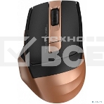 Мышь беспроводная A4Tech Fstyler FG35 золотистый/черный, 2000 dpi, радиоканал, USB, кнопки - 6, фото3