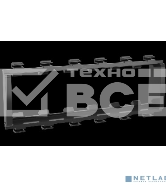 Каркас 6 мод Viva In-liner Front черный F0003AB DKC