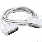 Кабель KS-is KS-502B-1.8 LPT DB25 M на LPT DB25 M, 1.8м, фото 1