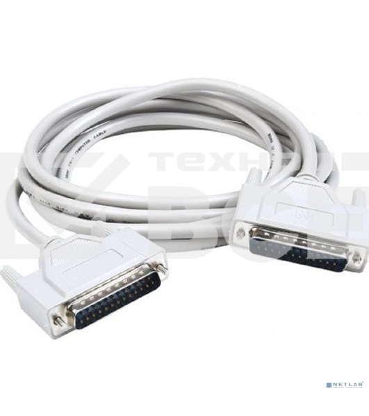 Кабель KS-is KS-502B-1.8 LPT DB25 M на LPT DB25 M, 1.8м