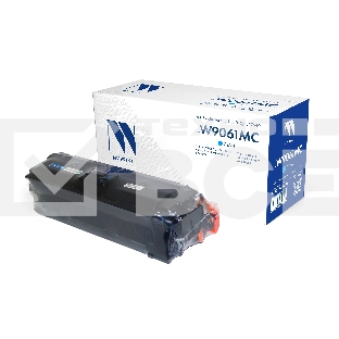Картридж лазерный NVP совместимый NV-W9061MC Голубой для HP Color LaserJet E55040/ E57540 (12200k)