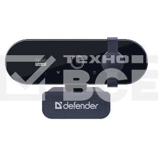 Камера-Web Defender G-lens 2580 black (2МП, FullHD 1080p, MIC, 86,1°) (63112)