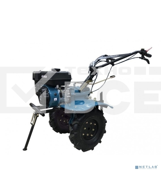 Мотоблок с комплектом колес Hyundai T1300 (HYUNDAI IC210 4-х такт, 7,0 л.с, ширина 90 см, глубина 30 см, 93 кг, 2 вперед, 1 назад)