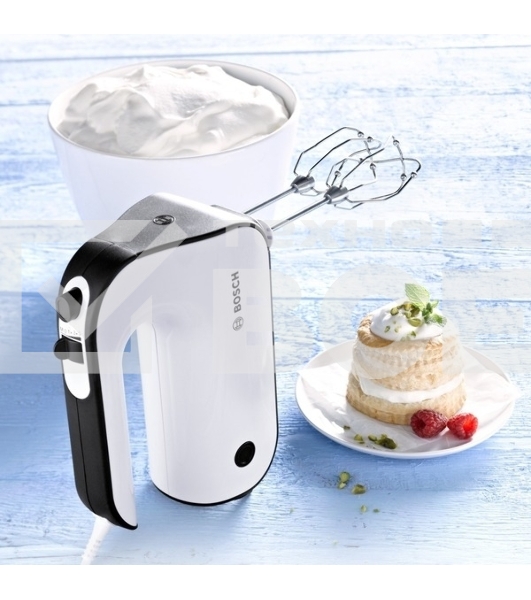 Миксер ручной Bosch MFQ4020 450Вт белый