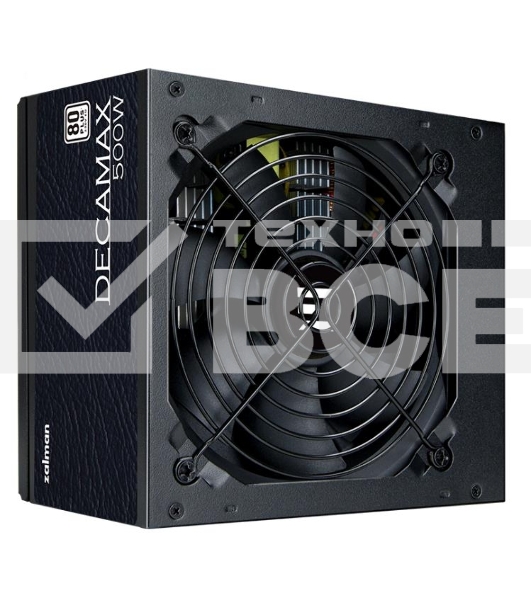 Блок питания Zalman ZM500-LX3, 500Вт, 80 PLUS, 120мм, черный