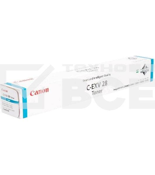 Картридж лазерный Canon C-EXV28 C голубой (38000 стр.) для Canon iR-ADV C5030, iRC5035, iRC5045, iRC5051