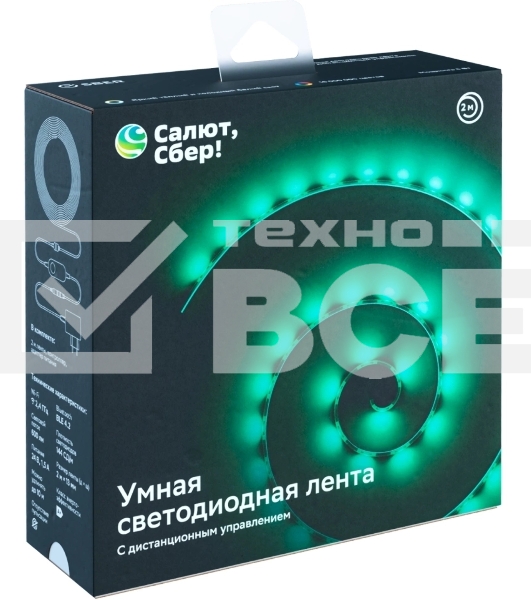 Лента светодиодная для управления светом/электроприборами Sber SBDV-00033