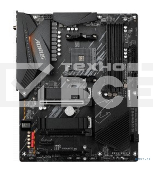 Материнская плата GIGABYTE B550 AORUS Elite AX V2, AM4, AMD B550, 4xDDR4, 4xSATA, 2xM.2, 1xPCIe 4.0 x16, 2xPCIe 3.0 x1, 1xDP, 1xHDMI, 1x2.5Gb LAN, Wi-Fi 6, Bluetooth 5, 2xUSB-A 10Gbps, 3xUSB-A 5Gbps, 2xUSB-A 2.0, 1xUSB-C 5Gbps, 5x3.5 мм, 7.1, ATX