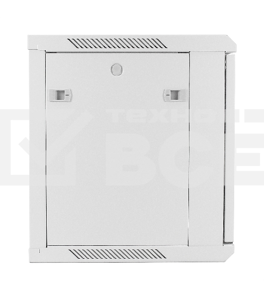 Шкаф телекоммуникационный 19' настенный 9U ExeGate EC-WM-9U.450.G.GREY (19', 9U, 600x450x500 мм (ШхГхВ), передняя дверь закаленное стекло, съемные боковые панели, пыле- и влагозащита IP23, светло-серый RAL 7035)