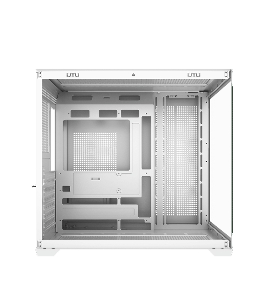 Корпус без блока питания PCCooler C3T700 WH, Midi-Tower, TG, no fans, 1xUSB-A 3.0 + 1xUSB-A 2.0 + 1xUSB-C, ATX, mATX, mITX белый