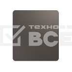 Выключатель Kranz ROUND 1 кл возвратный 10А с/у титан, фото 1