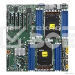 Материнская плата Supermicro MBD-X13DEI-B 2xLGA-4677, Intel Xeon SP gen 4, Intel C741, 16x DDR5 4800/4400/4000 MHz. 2x1Gbe Base-T BCM5720+1xMgmt LAN, 10xSATA3, 2xSATA-DOM, 6xUSB3, 4xPCI-Ex16+2xPCI-E x8+3xMCIO x8, 2xM., фото 1