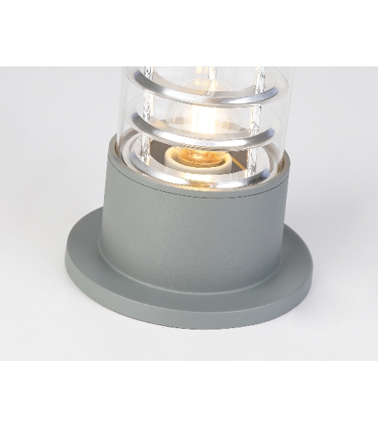 Светильник Ambrella light ST2531 GR/CL серый/прозрачный IP54 E27 max 40W D108*200