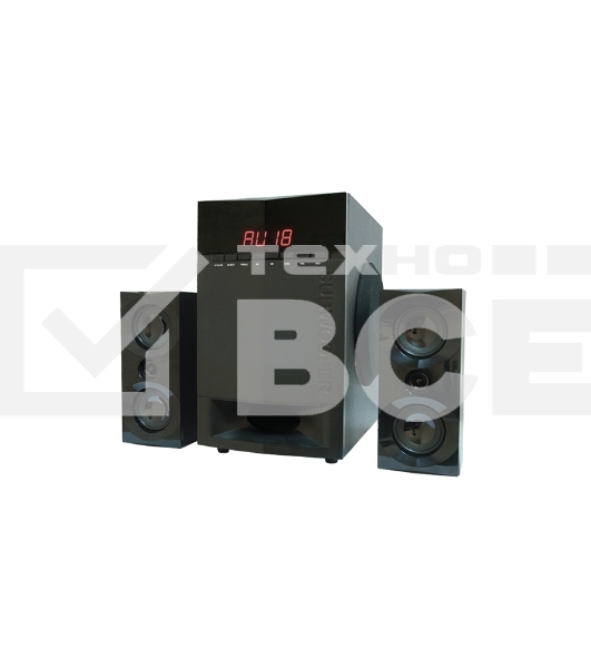 Колонки Dialog Progressive AP-230 BLACK {акустические колонки 2.1, 35W+2*15W RMS, Bluetooth, USB+SD reader}