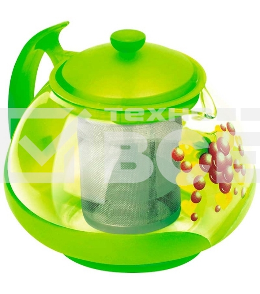 Чайник заварочный MALLONY Decotto-G-750, 910114 750 мл, жаропроч. стекло