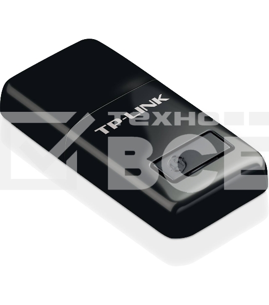 Сетевой адаптер TP-Link SOHO TL-WN823N Беспроводной USB мини адаптер 300 Мбит/с стандарта N c кнопкой QSS(Realtec)