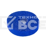 Лента-липучка многоразовая 5 м х 20 мм, синяя (1 шт.) Rexant, фото 1