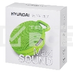 Колонка портативная Hyundai H-PAC130 светло-зеленый 3W 1.0 BT/3.5Jack/USB 10м 300mAh, фото6
